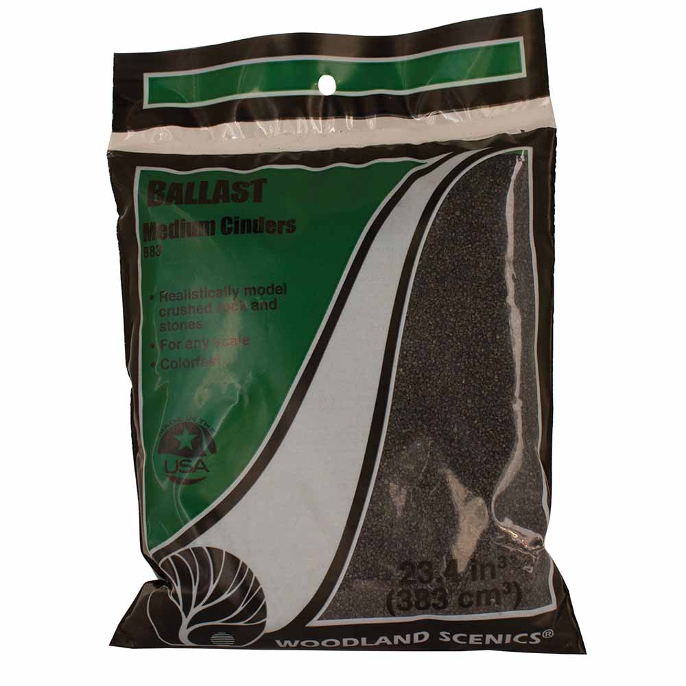 Woodland Scenics Fine Medium Coarse Ballast All Colours & Grades Bag Shaker - Picture 76 of 99