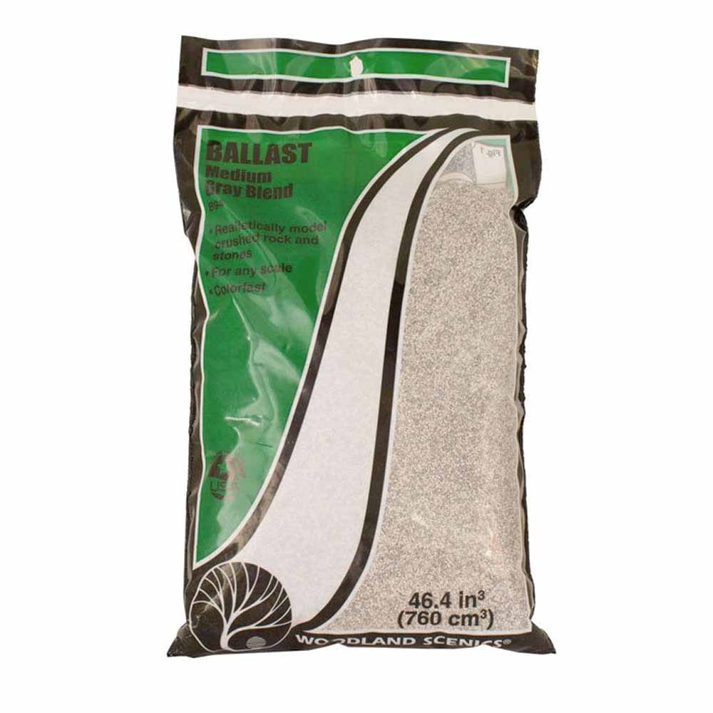 Woodland Scenics Fine Medium Coarse Ballast All Colours & Grades Bag Shaker - Picture 97 of 99