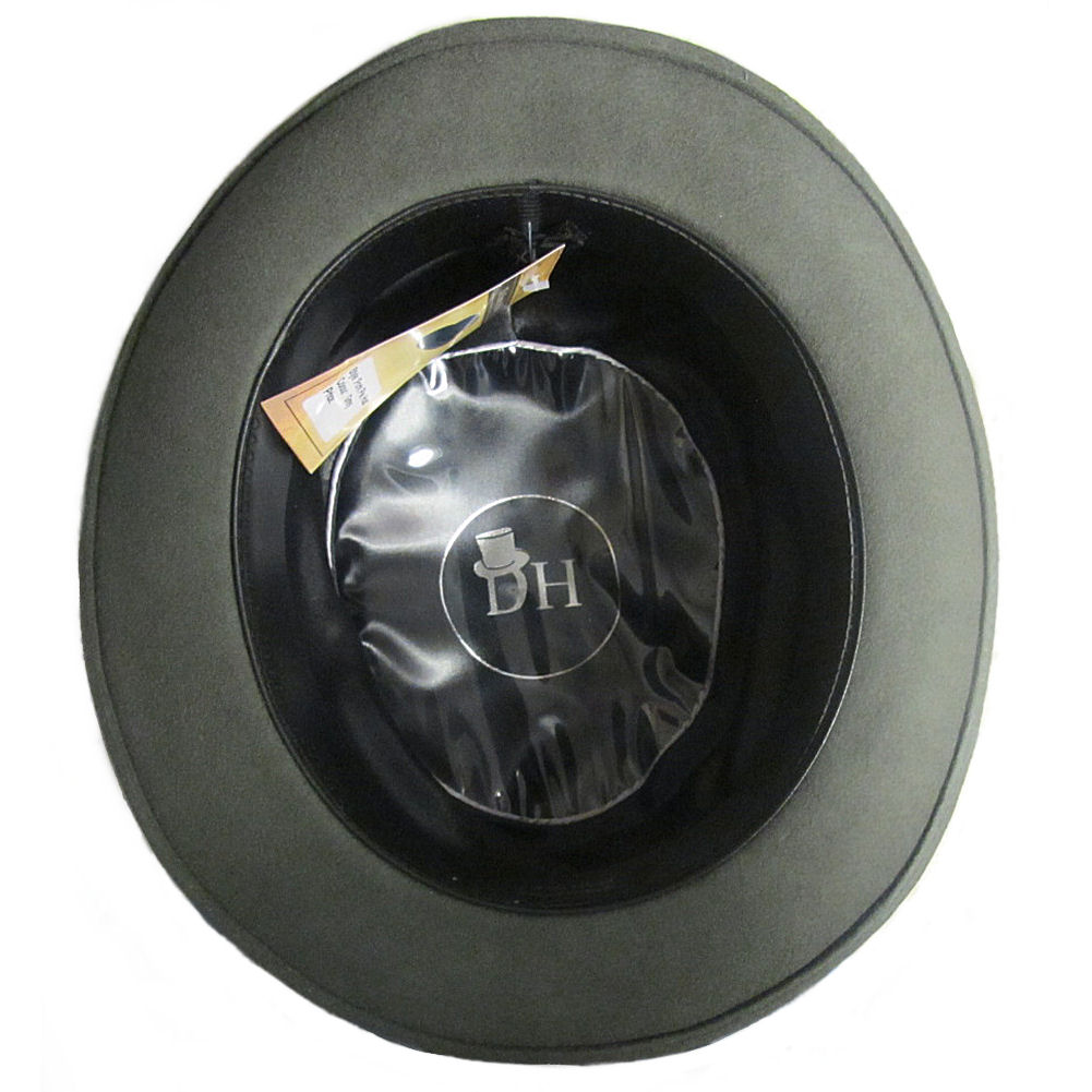 Wool Retro Buster Keaton Style Denton Pork Pie Hat