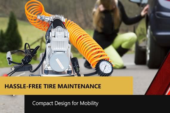 Outbaxcamping 8th Scenario Yaponcha 12V Air Compressor