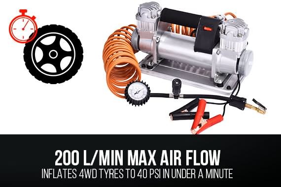 Outbaxcamping 5th Scenario Yaponcha 12V Air Compressor