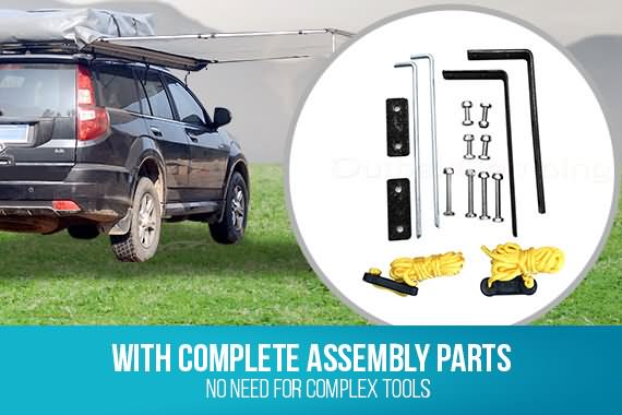 Outbaxcamping 7th Scenario 2m x 3m 4WD