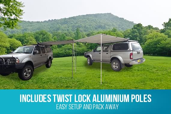 Outbaxcamping 5th Scenario 2m x 2m 4WD