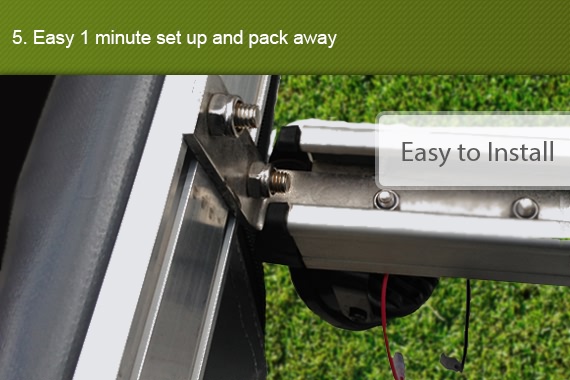 Outbaxcamping 5th Scenario 2.5m x 2.5m 4WD