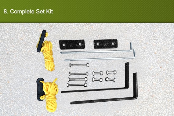 Outbaxcamping 8th Scenario 2.5m x 2.5m 4WD