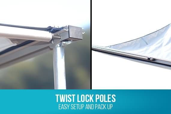 Outbaxcamping 4th Scenario 2.5m x 3m 4WD