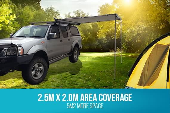 Outbaxcamping 2nd Scenario 2.5m x 2m 4WD