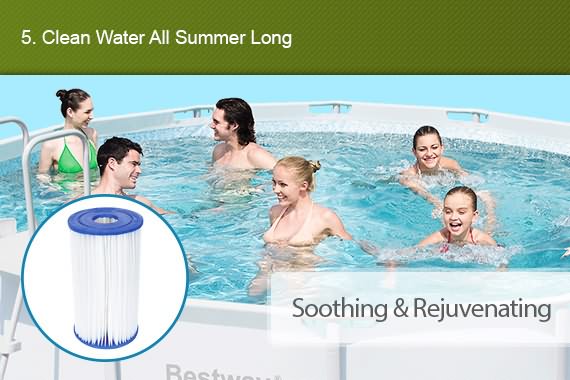 Outbaxcamping 5th Scenario Bestway Cartridge Filter For