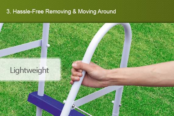 Outbaxcamping 3rd Scenario Bestway Ladder For Above