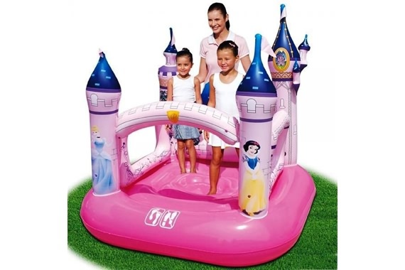 princess castle trampoline