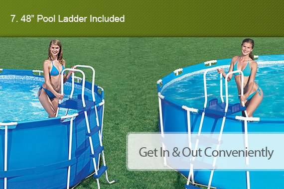 Outbaxcamping 7th Scenario Bestway Above Ground Swimming