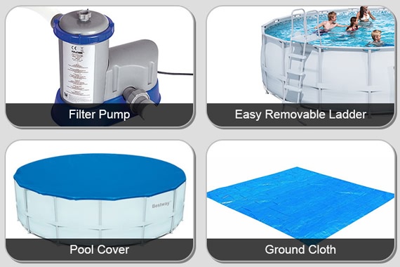 Outbaxcamping 10th Scenario Bestway Steel Pro 5.5m