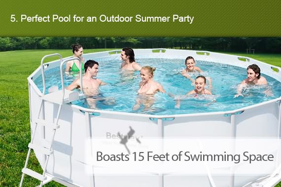 Outbaxcamping 5th Scenario Bestway Above Ground Swimming