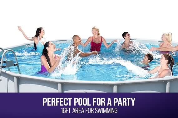 Outbaxcamping 5th Scenario Bestway Above Ground Swimming