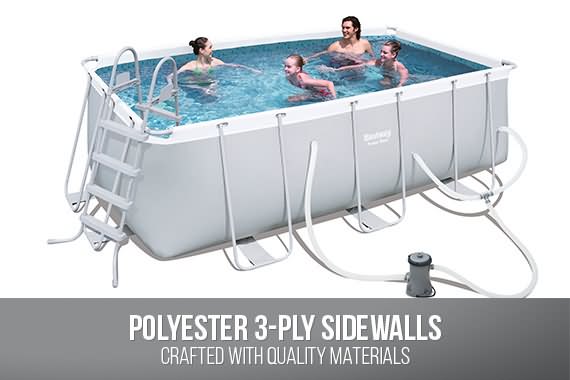 Outbaxcamping 1st Scenario Bestway Steel Pro 4.1m