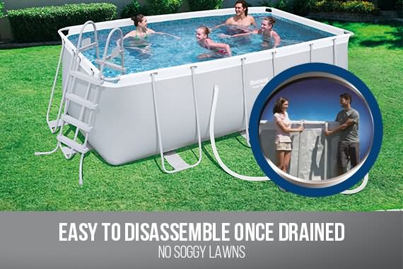 Outbaxcamping 10th Scenario Bestway Steel Pro 4.1m