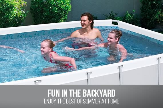 Outbaxcamping 6th Scenario Bestway Steel Pro 4.1m