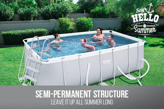 Outbaxcamping 9th Scenario Bestway Steel Pro 4.1m