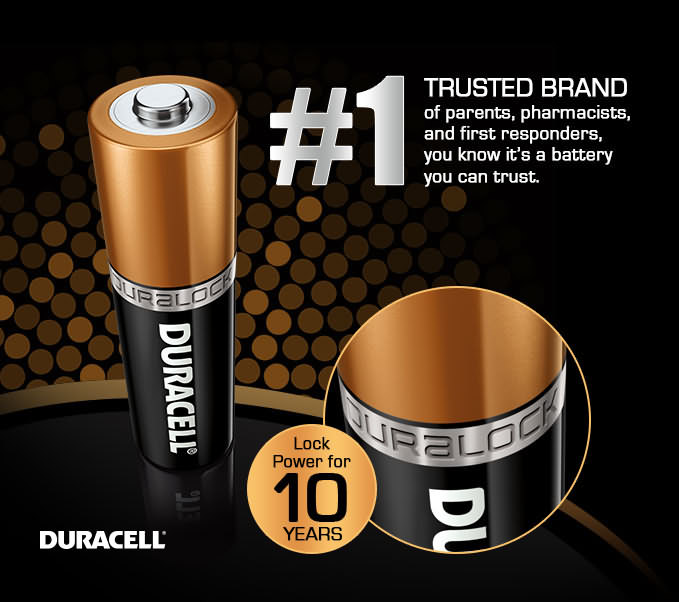 Genuine Duracell AAA AA Size Alkaline Batteries 36PK Outbax