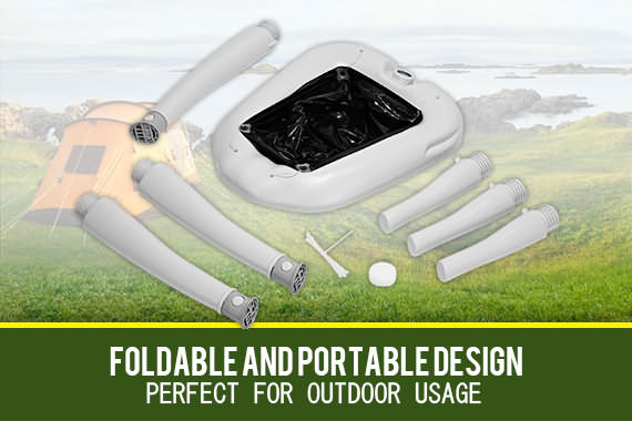 Outbaxcamping 6th Scenario Outdoor Folding Camping Toilet