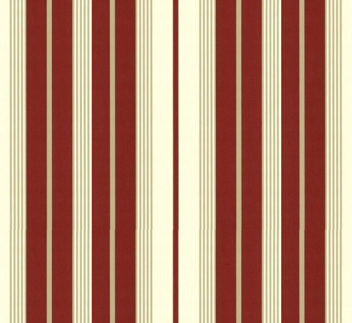 Stripe Wallpaper Striped Stripey Embossed Textured Red Gold Off White P