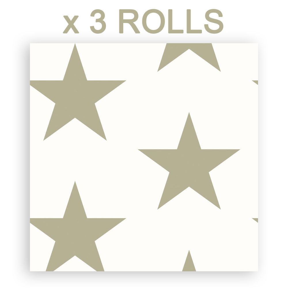 textured gold star wallpaper glitter cream stars embossed luxury