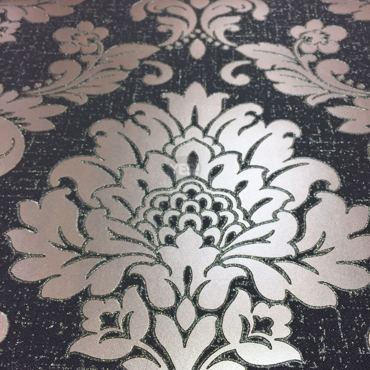 Fine Decor Quartz Damask Wallpaper Luxury Textured Vinyl Glitter 3