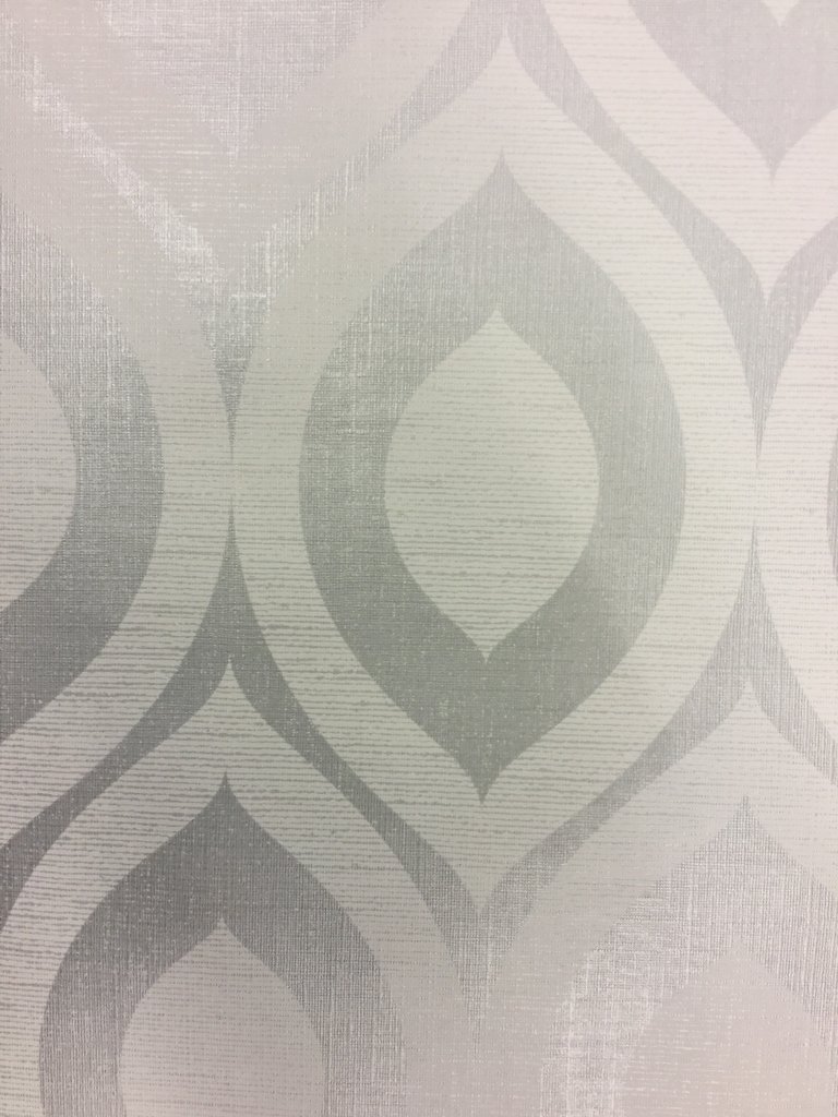 3D Papel Pintado Moderno Brillo Metálico Lino Geométrico efecto corona de lujo Rimini