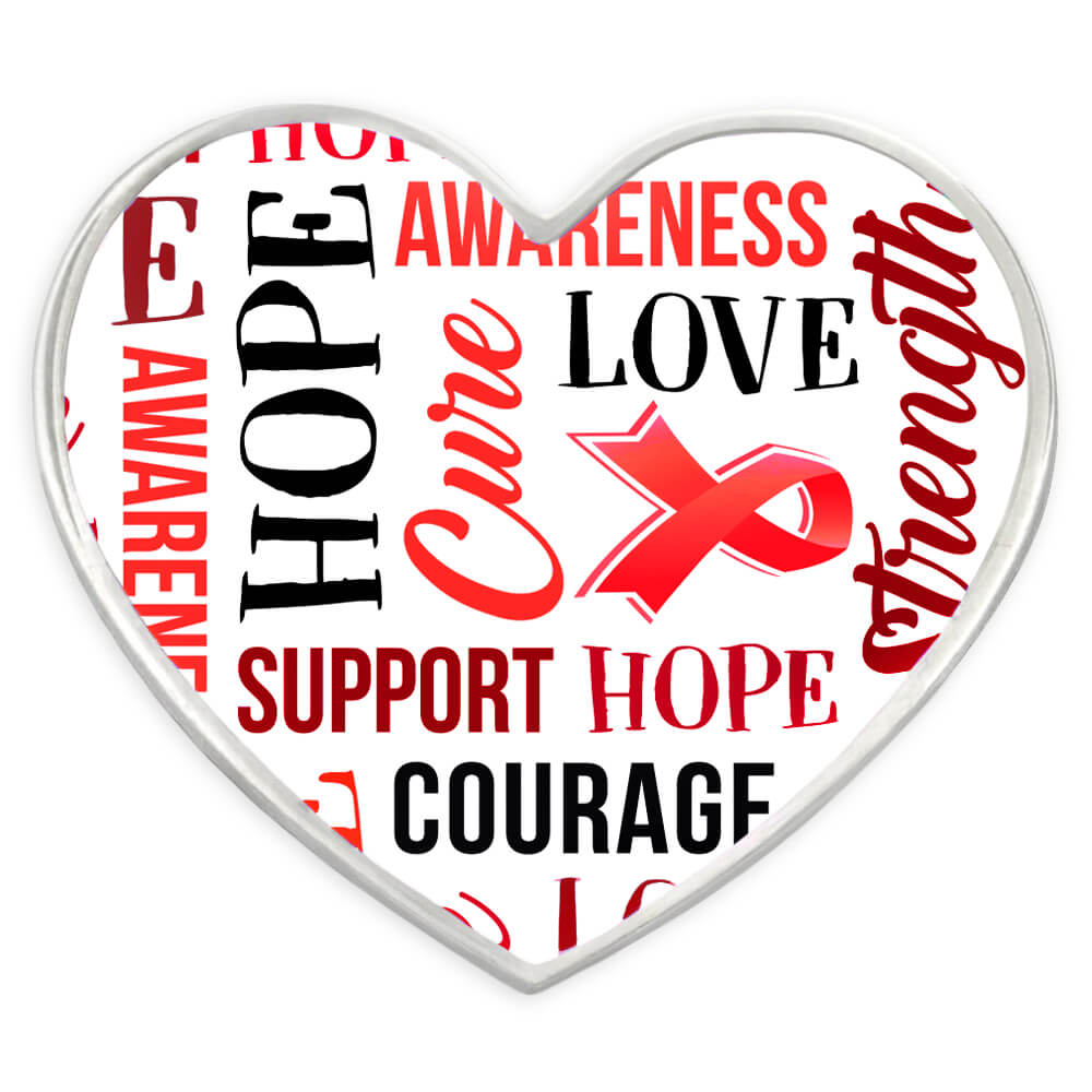 PinMart Red Dress American Heart Month Enamel Lapel Pin