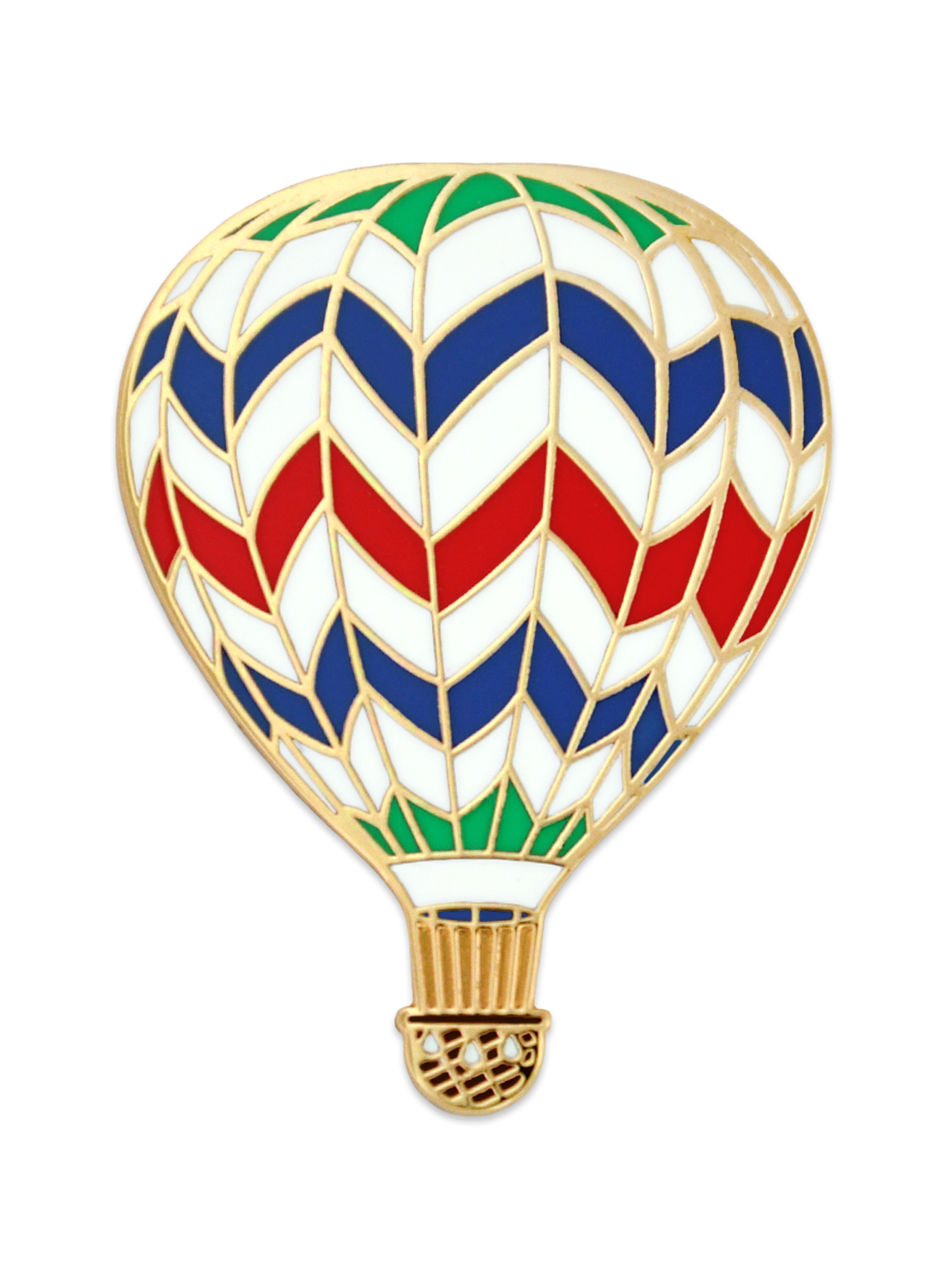 PinMart's Hot Air Balloon Enamel Lapel Pin eBay