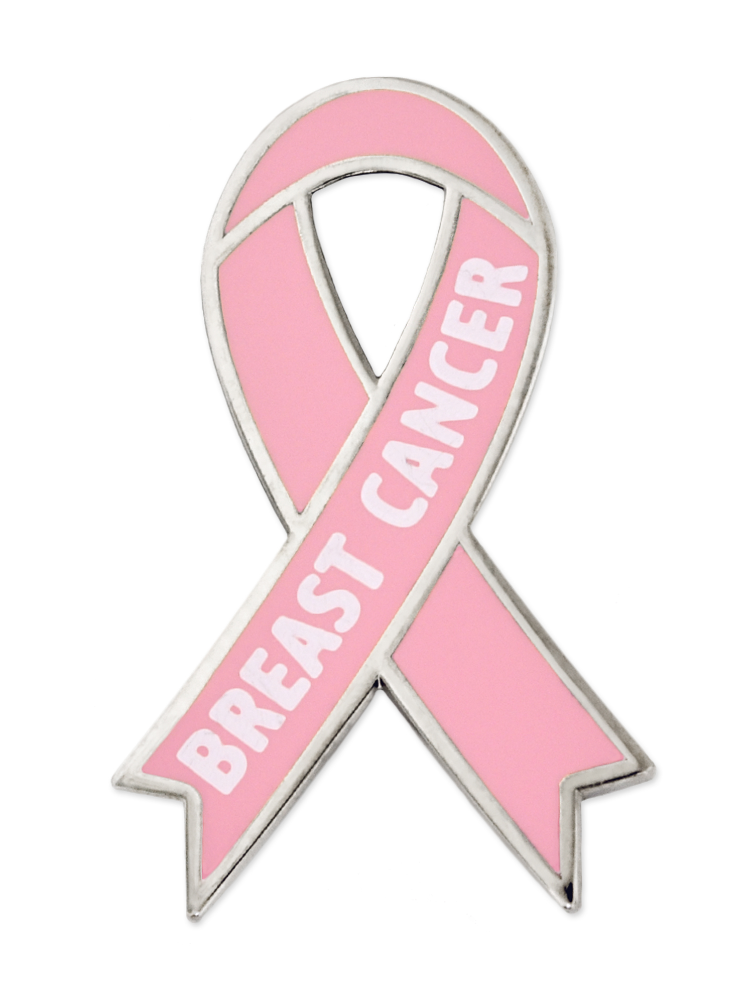 PinMart Breast Cancer Awareness Pink Ribbon Angel Enamel Lapel Pin – New With Tags