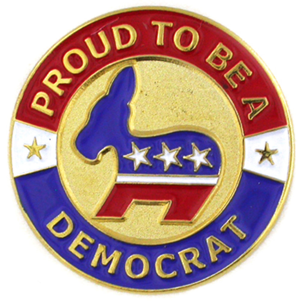 PinMart's Proud to be A Democrat Patriotic Political Lapel Pin eBay