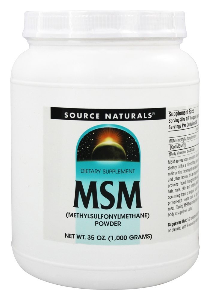 Source Naturals MSM Powder 1000 g 35 oz eBay