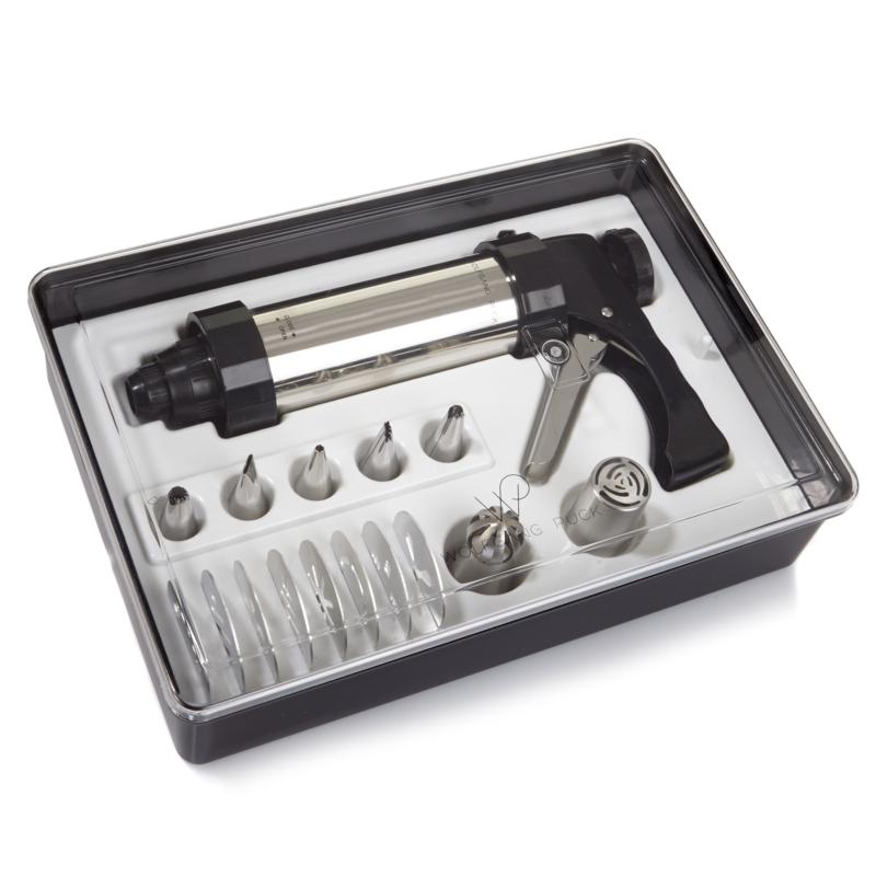 Wolfgang Puck 15-piece Cookie Press Set with Decorating Tips | eBay Wolfgang Puck 15-piece Cookie Press Set with Decorating Tips | eBay