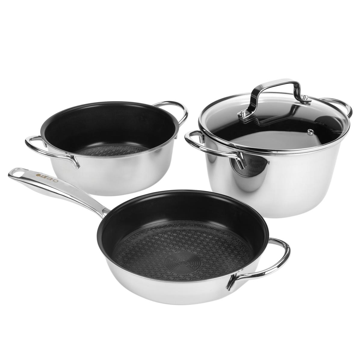 WILLING COOKWARE SET 2ピース Chef Jet Tila 4-piece Nested Cookware Set | eBay