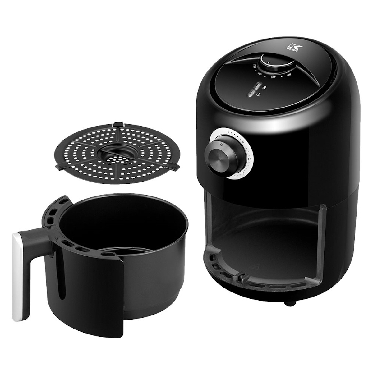 KALORIK 1.75 QUART PERSONAL AIR FRYER, BLACKCERTIFIED REFURBISHED