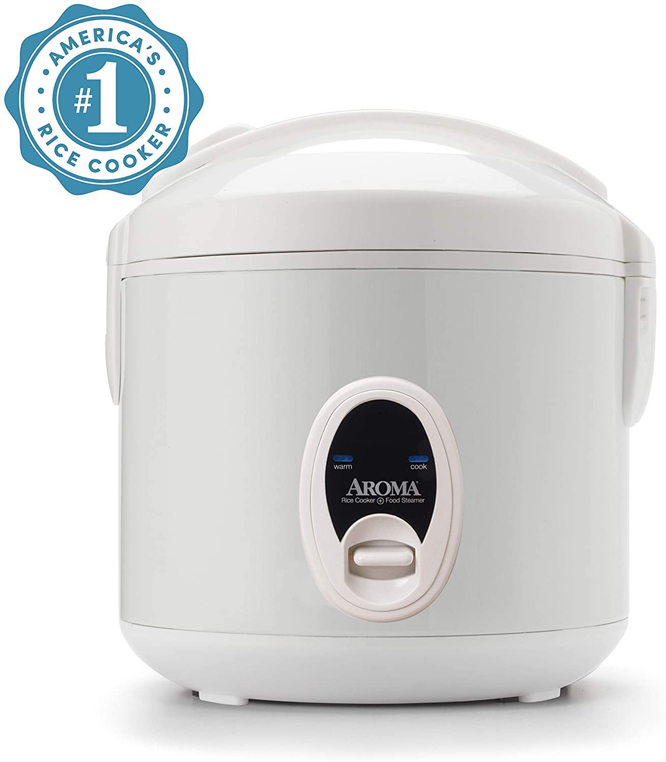 Aroma Rice Cooker / Food Steamer 8Cup 2 Quart CoolTouch Model ARC