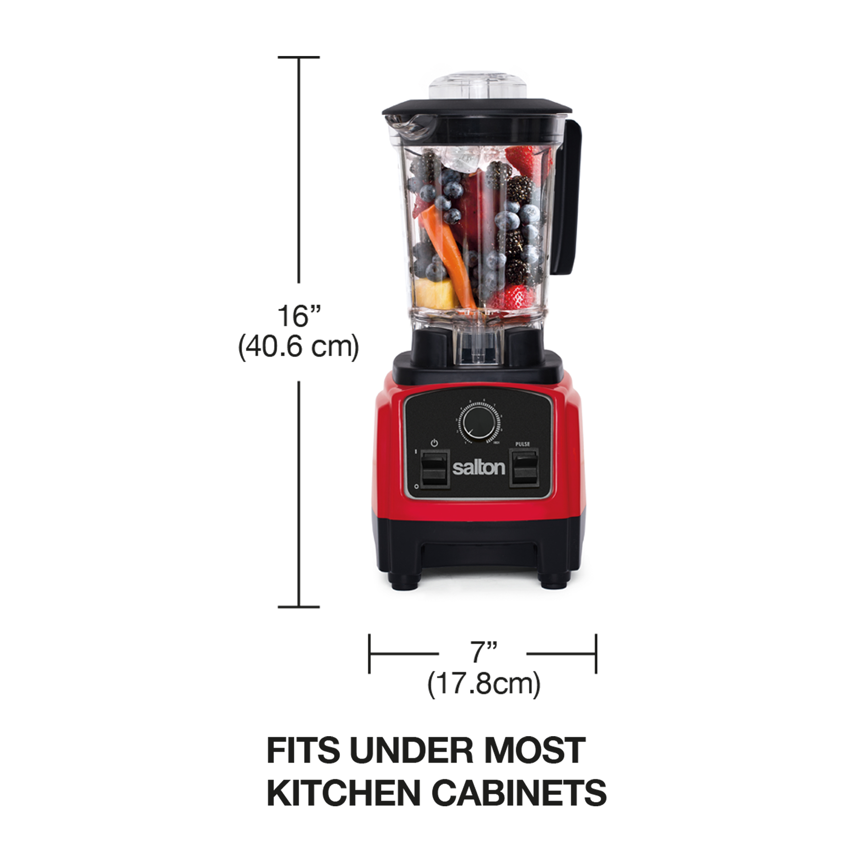 Salton Power Blender - 1.2 Liter - Professional Grade - 8 Blade - 1000w - NEW