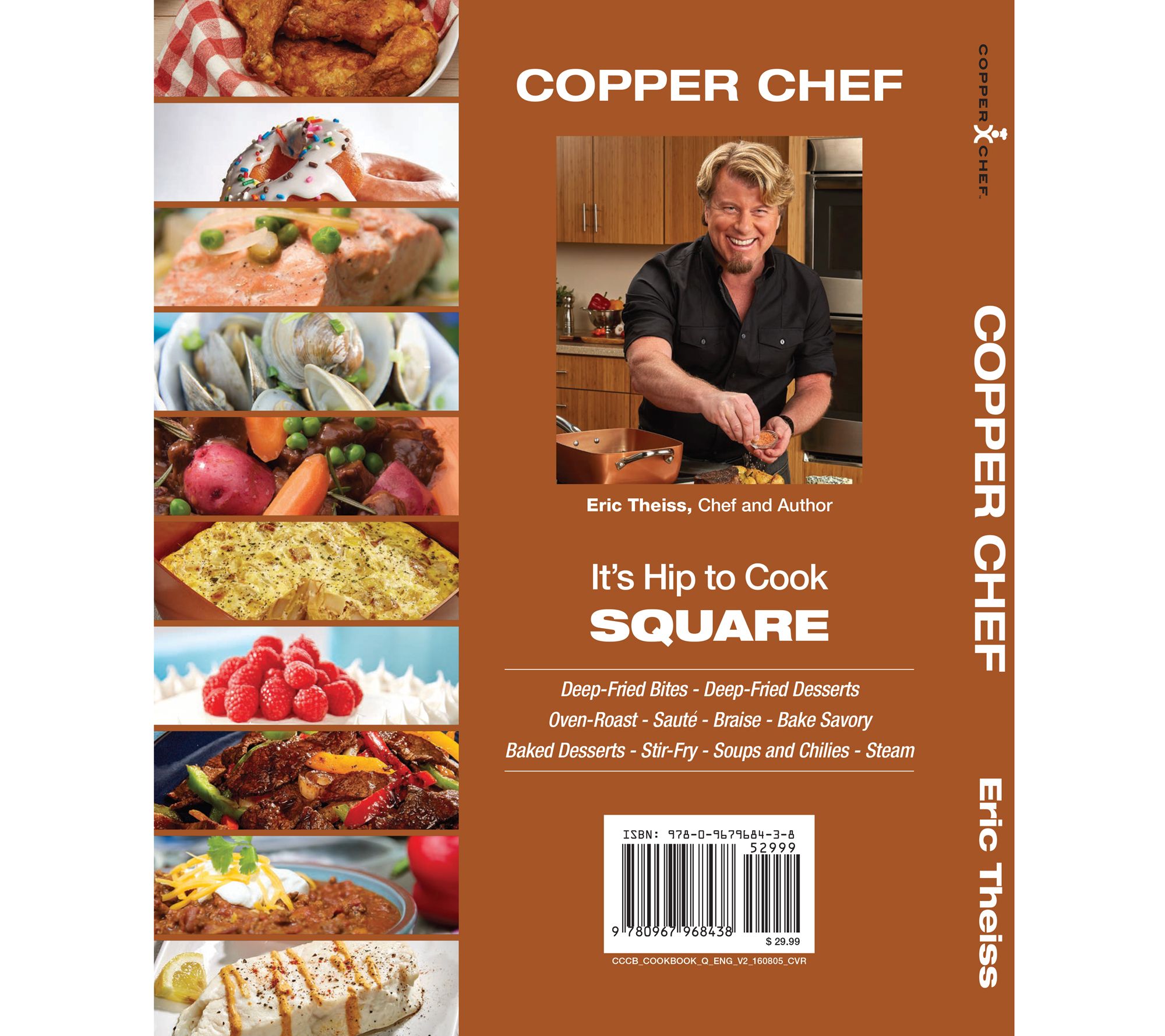 "The Copper Chef" Cookbook by Eric Theiss eBay