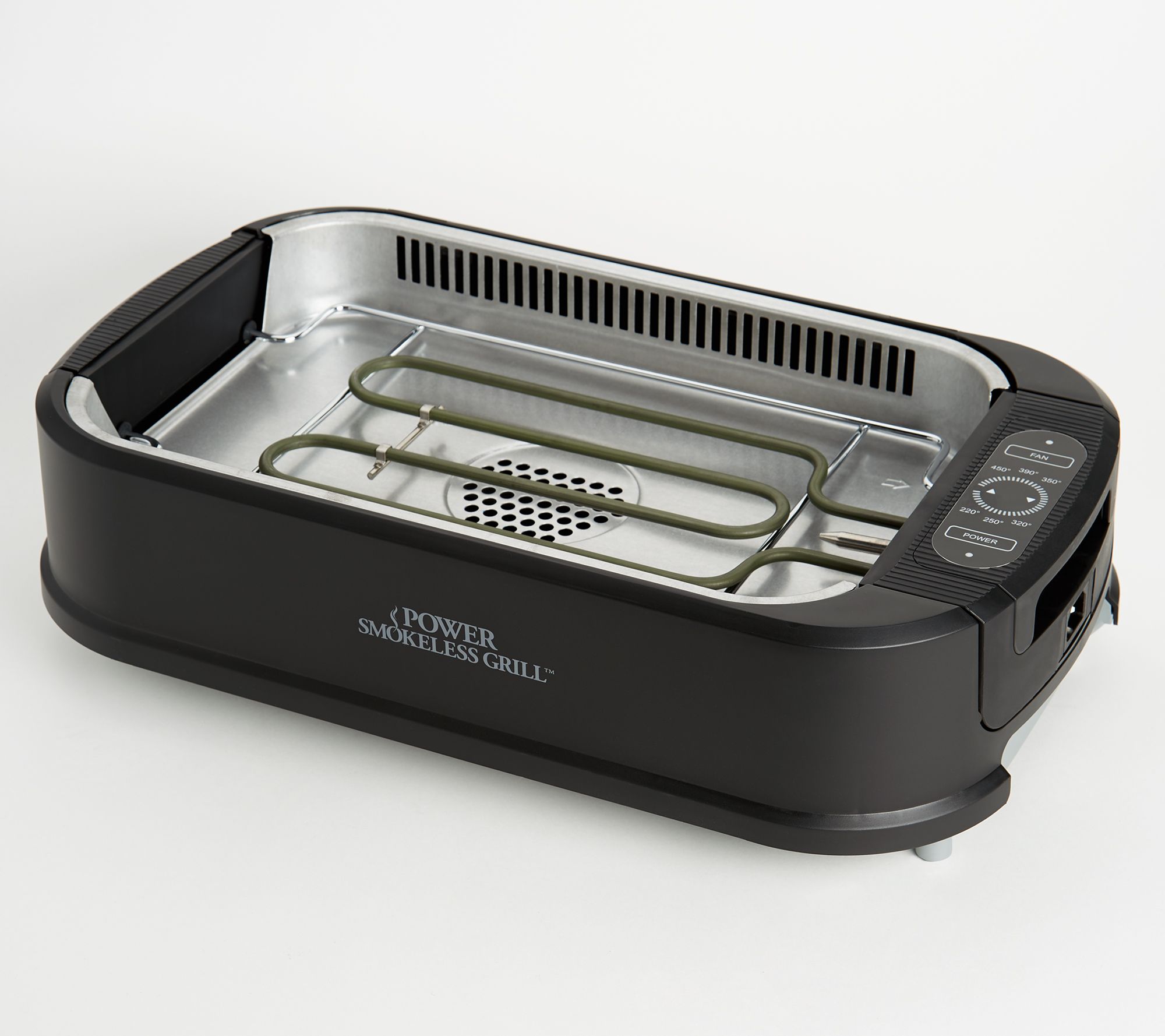 Power Smokeless Indoor Electric 1500W Grill w/ Griddle Plate eBay