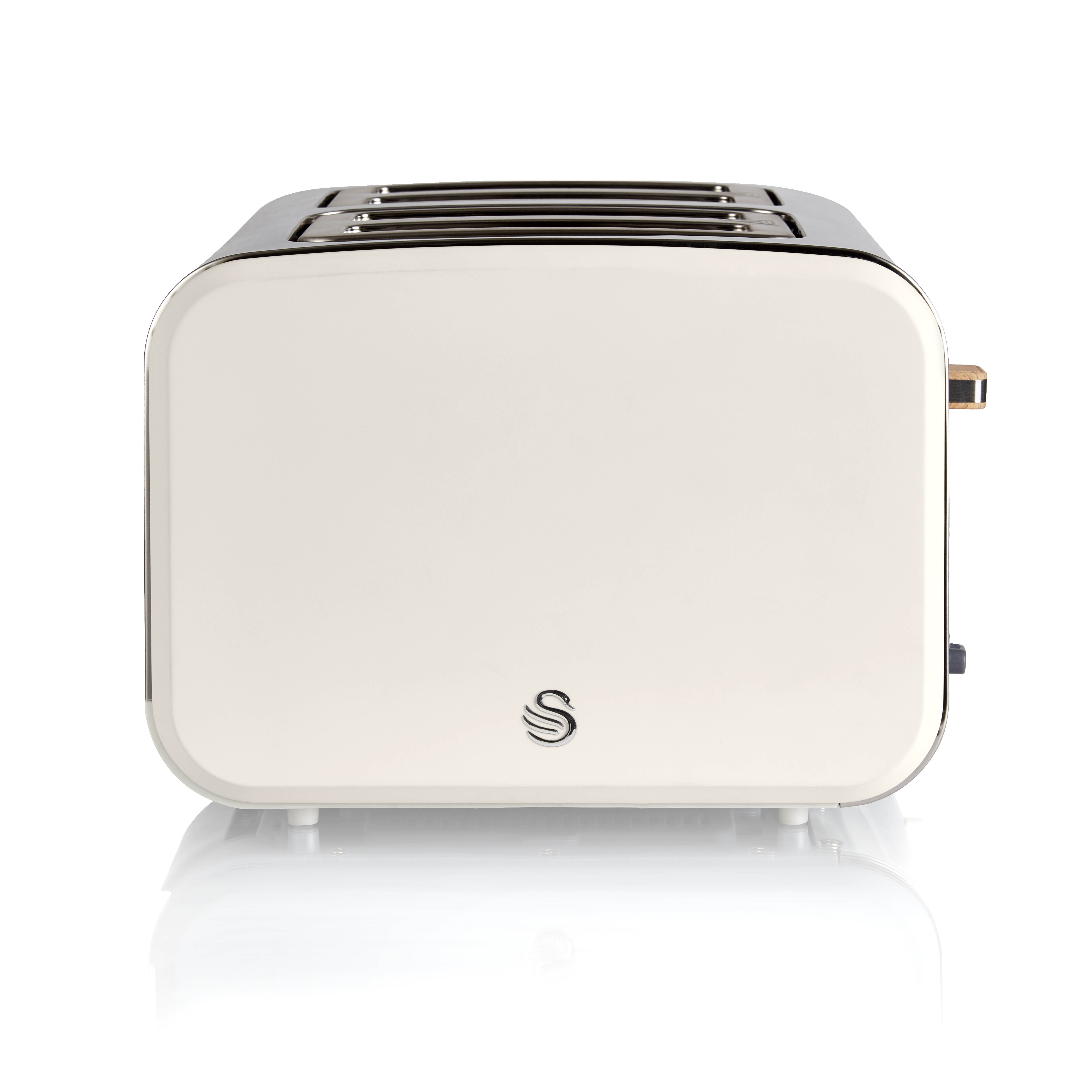 Swan Nordic 4 Slice Toaster - Crumb Tray - Brushed Stainless - 6 settings - NEW - Picture 16 of 21