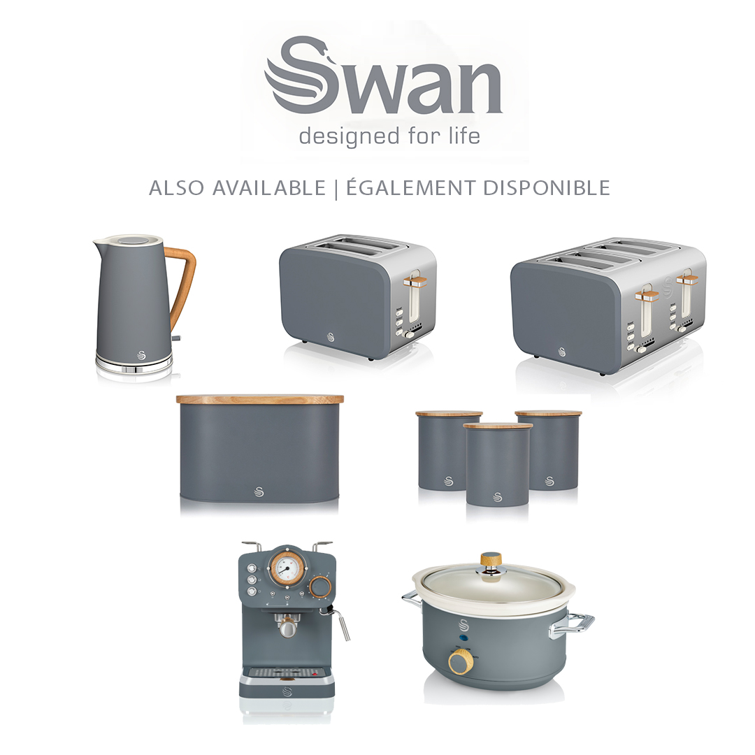 Swan Coffee Machine Nordic Pump Espresso - 1.2 Liter - 15 Bars - Drip Tray - NEW - Picture 8 of 12