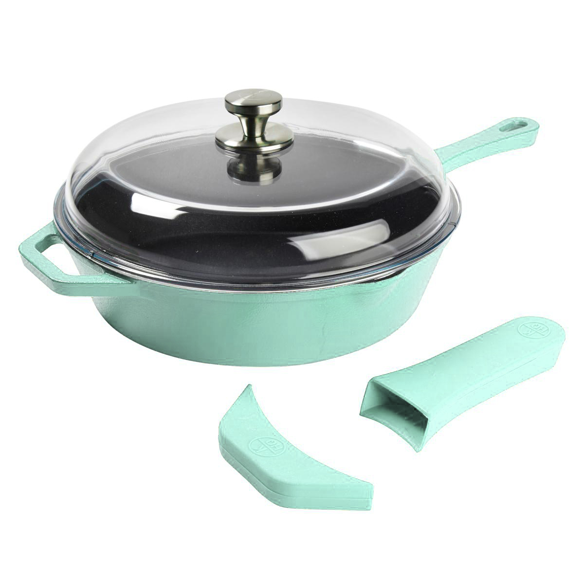 Kitchen HQ 4.5-Quart Cast Iron Nonstick Fryer