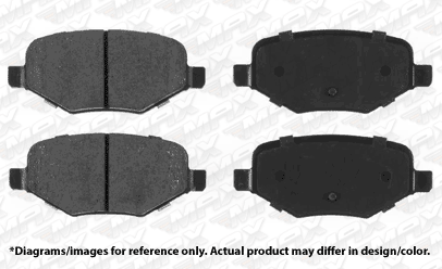 OE Replacement 2013 2014 2015 Ford Explorer Non HD Rotors Ceramic Pads F+R