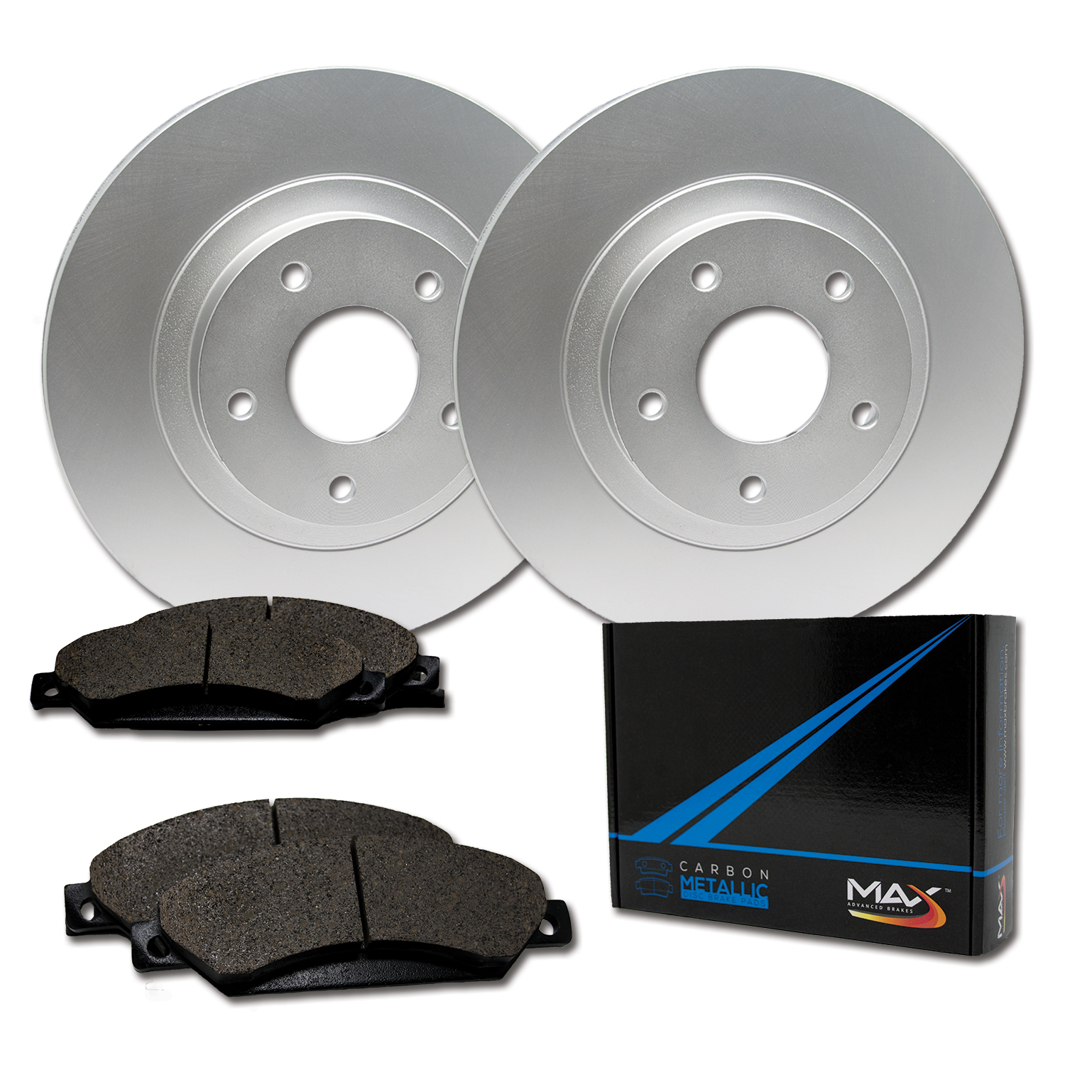 |Front Rotors w//Metallic Pad OE Brake Kit