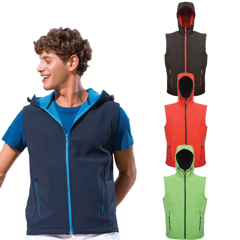 Regatta Mens Arley Hooded Bodywarmer Gilet
