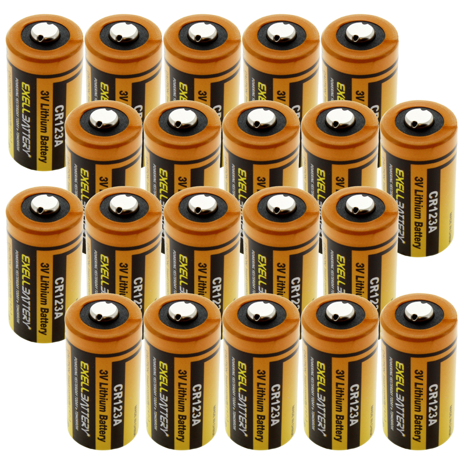 20X 3.0V 1700mAh CR123A Lithium Battery Fits Canon EOS Rebel G