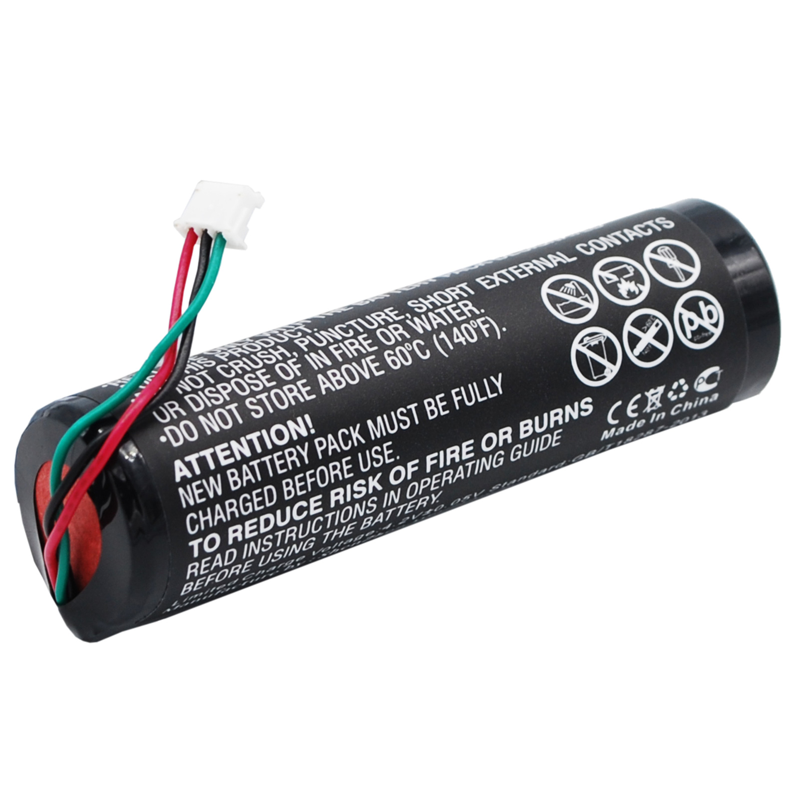 2x Exell 3.7V 2200mAh Dog Collar Battery Fits TriTronics Pro 70 361