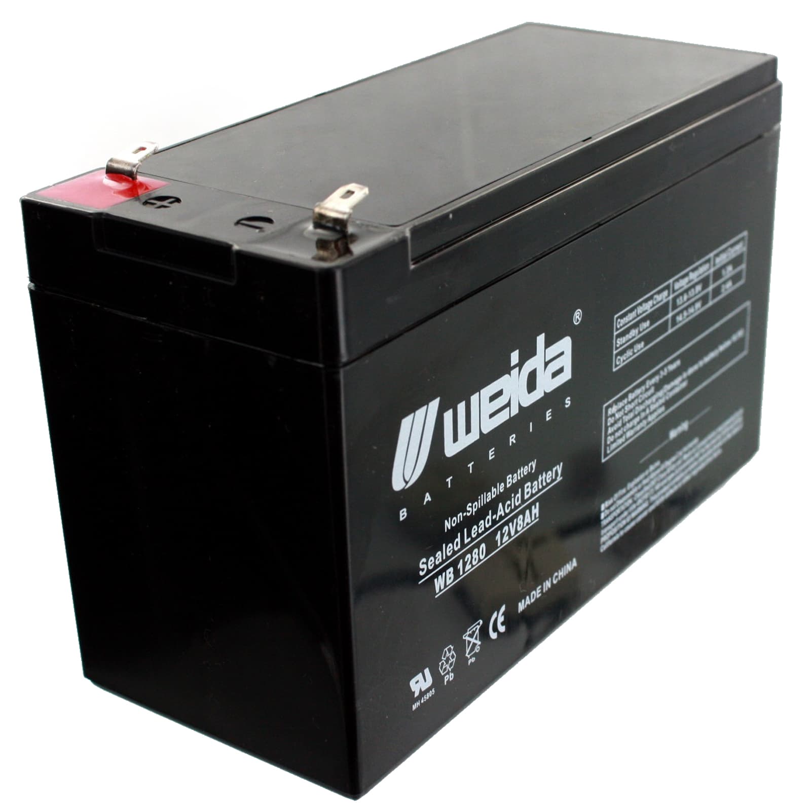 SLA Replacement Battery Set for Alpha Technologies ALI Elite 2000RM 12V 7.2Ah F2 Sealed Lead Acid