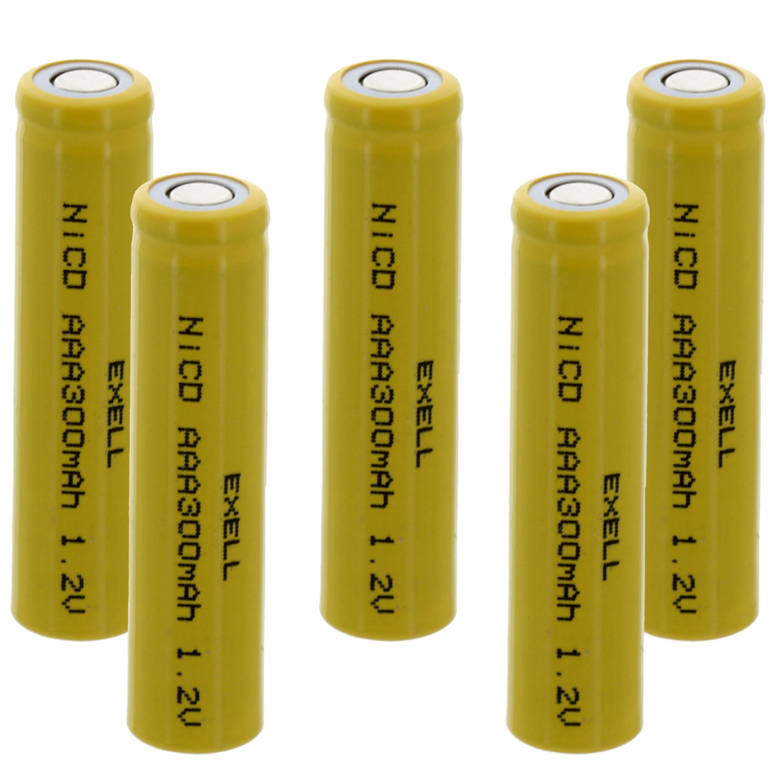 FRS 2x AAA 1.2V 300mAh Rechargeable Batteries w//Tabs For Razor Solar DIY Pack